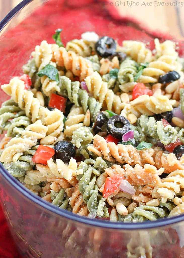 Rotini Pasta Salad
 Feta and Ve able Rotini Salad The Girl Who Ate Everything