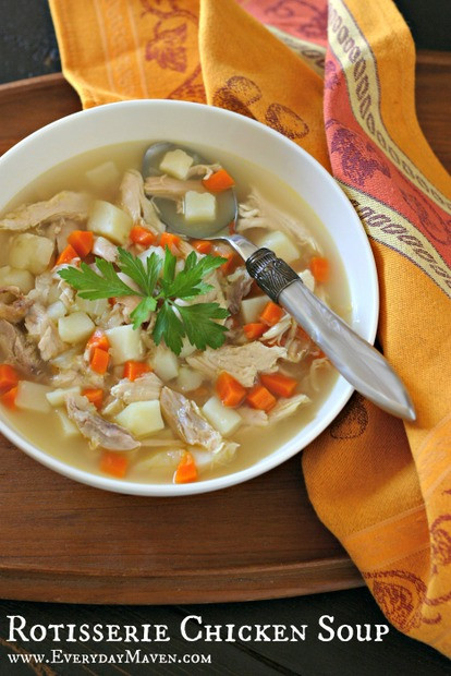 Rotisserie Chicken Soup
 Rotisserie Chicken Soup