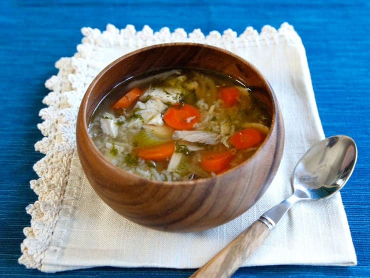 Rotisserie Chicken Soup
 Rotisserie Chicken Rice Soup Easy Healthy Recipe