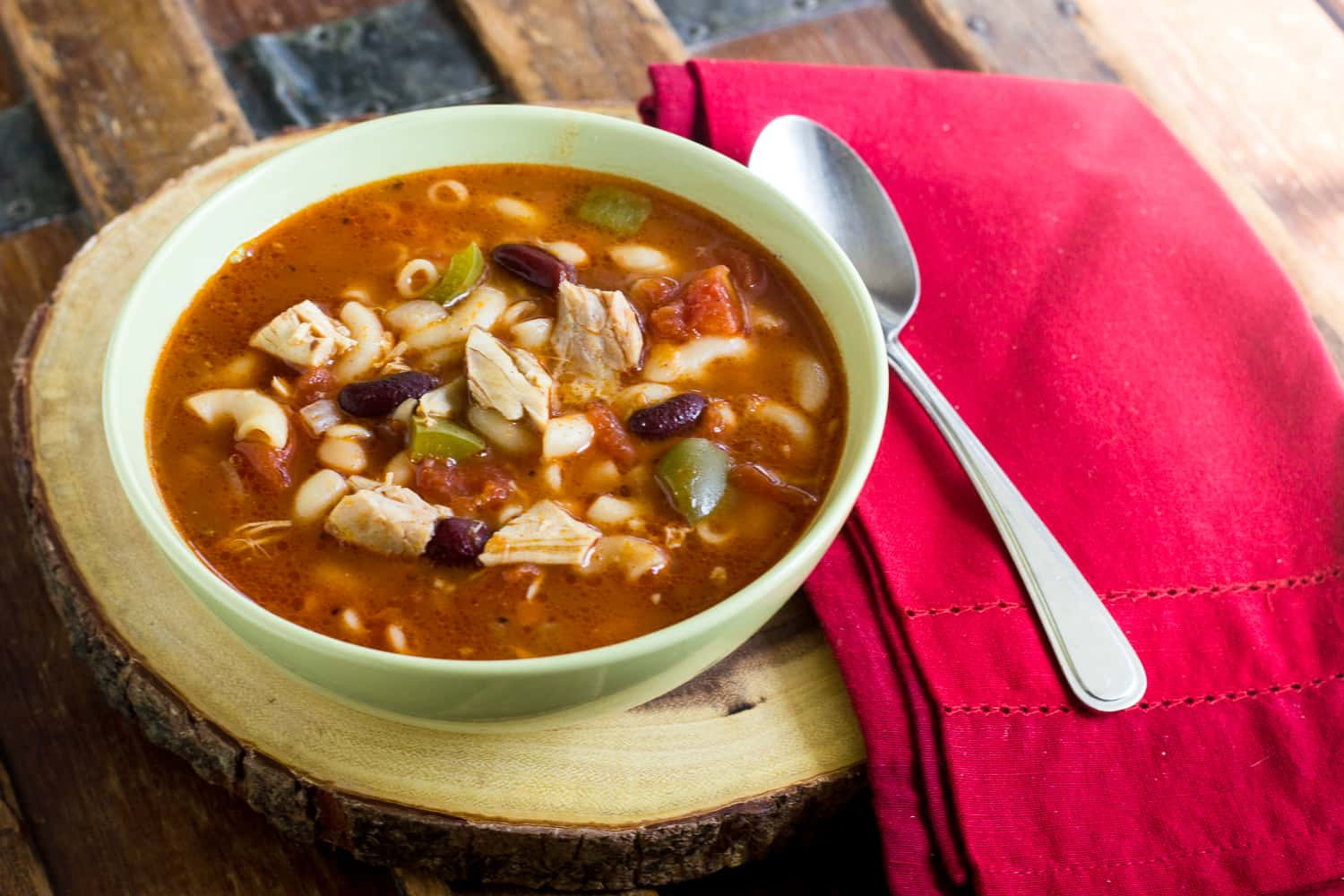 Rotisserie Chicken Soup
 Rotisserie Chicken Soup Recipe Minestrone Noodle Style