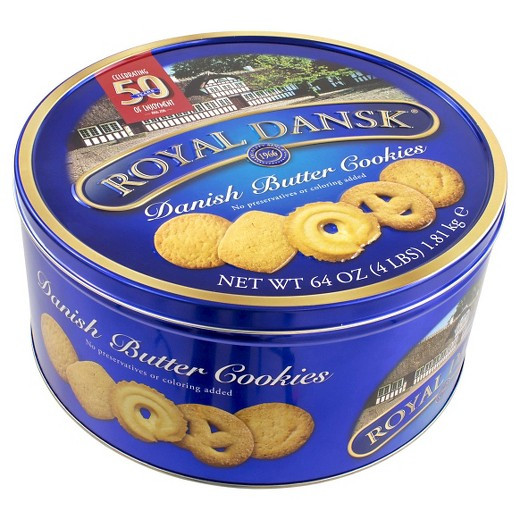 Royal Dansk Danish Butter Cookies
 Royal Dansk Danish Butter Cookies 5lbs Tar