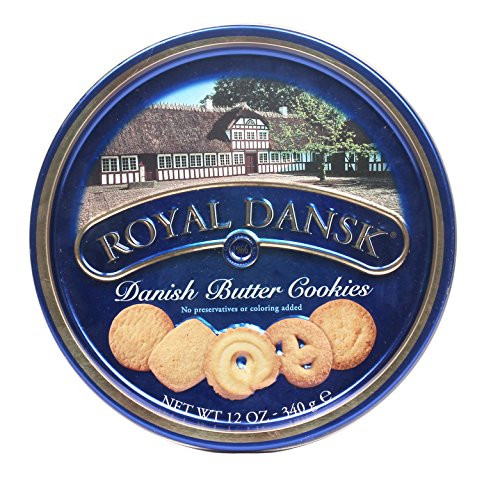 Royal Dansk Danish Butter Cookies
 Royal Dansk Danish Butter Cookies 12 Ounce Tins Pack of