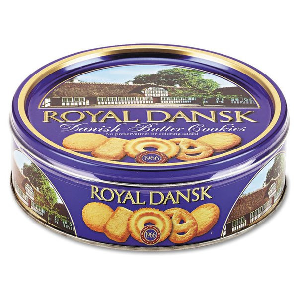 Royal Dansk Danish Butter Cookies
 Shop Royal Dansk 12 ounce Danish Butter Cookies Tin Pack