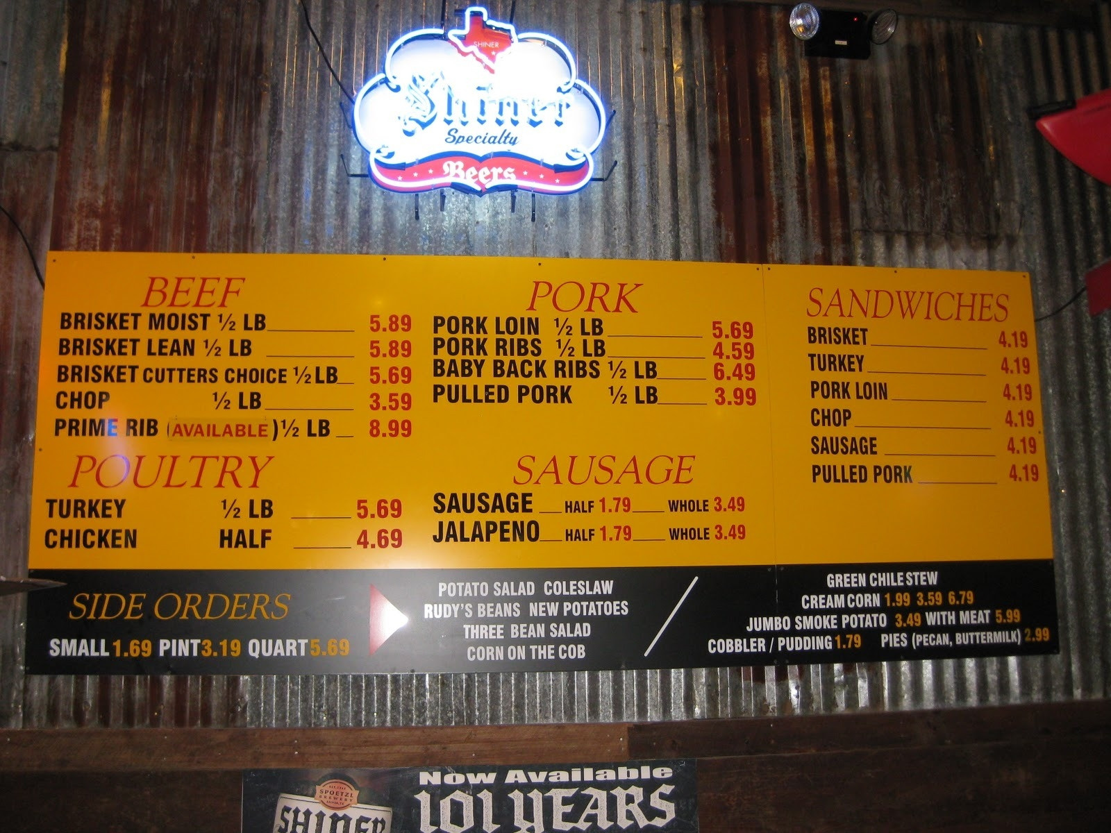 Rudy'S Bbq Sauce
 Rudy s Bbq Menu