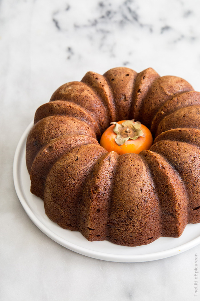 Rum Bundt Cake
 Persimmon Rum Bundt Cake The Little Epicurean