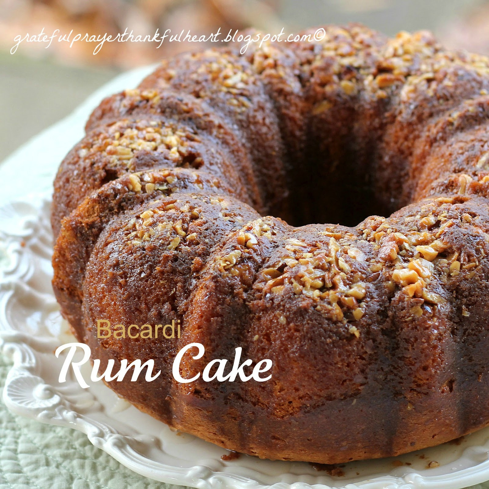 Rum Bundt Cake
 Bacardi Rum Cake Grateful Prayer