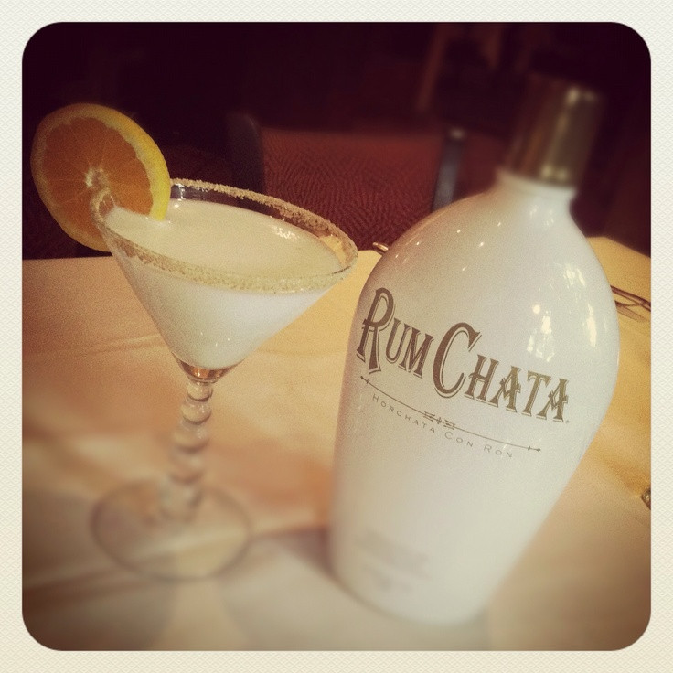 Rum Chata Drinks
 Rum Chata vanilla vodka and Frangelico