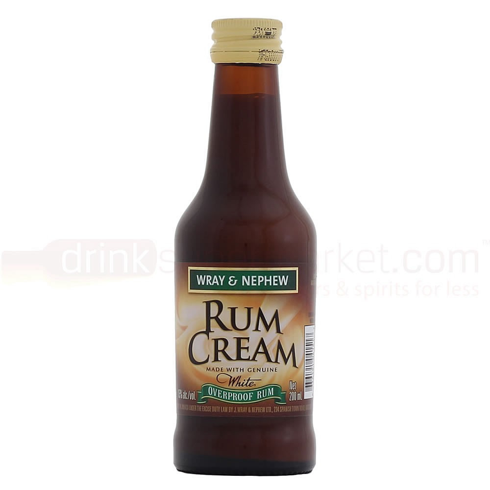 Rum Cream Drinks
 Wray & Nephew Rum Cream 20cl DrinkSupermarket