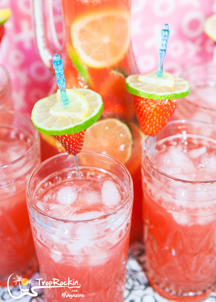 Rum Drinks With Lime
 Mixed Drinks Strawberry Lemon Lime Rum Punch Drink Recipe