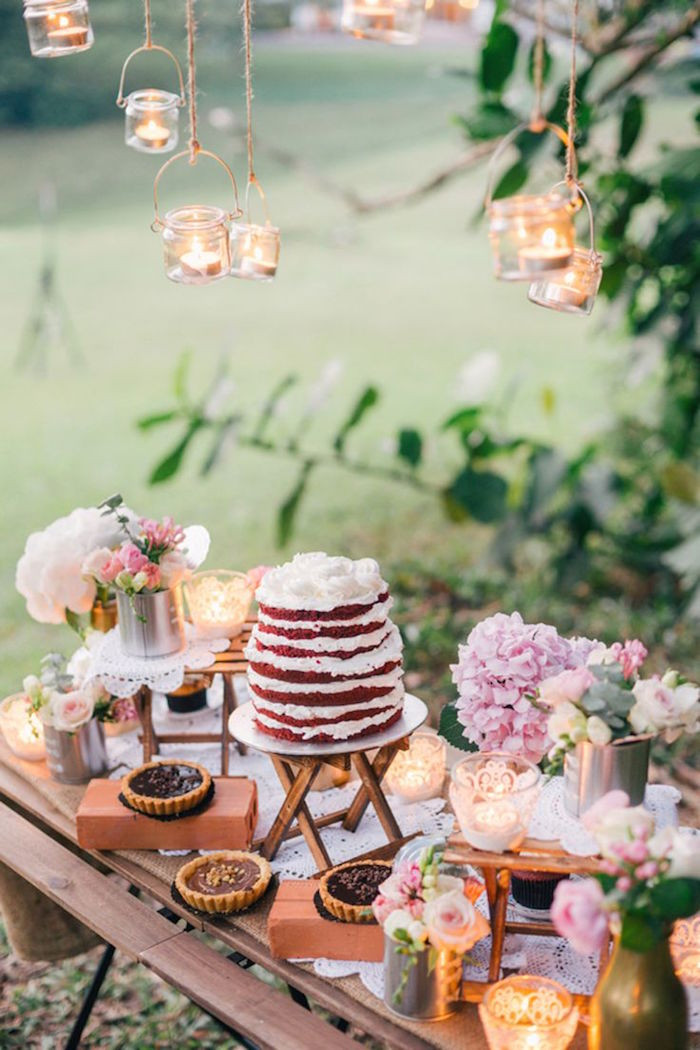 Rustic Dessert Table
 Wedding Dessert Table Ideas MODwedding