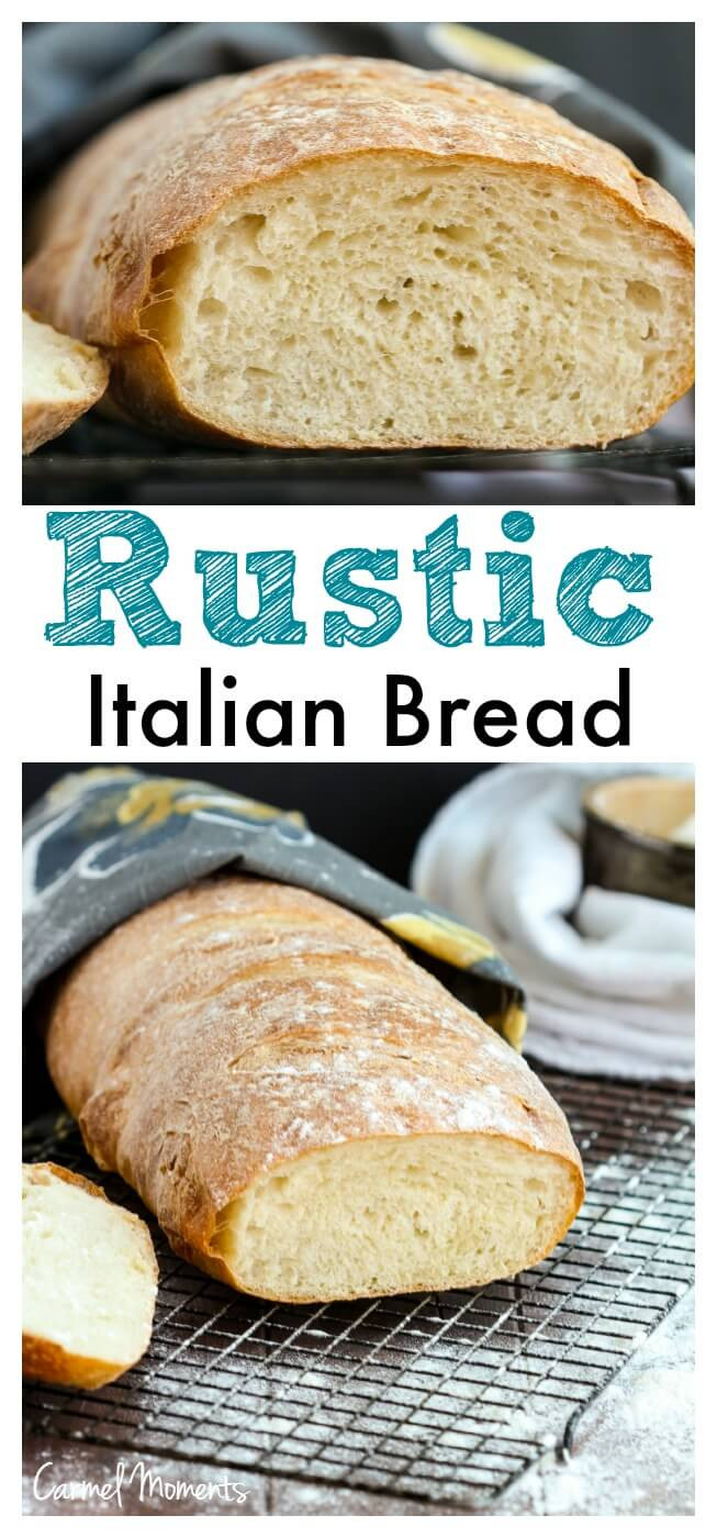 Rustic Italian Bread Recipe
 Rustic Italian Bread