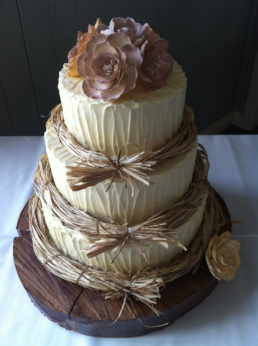 Rustic Wedding Cakes
 Rustic Wedding Cake CakeCentral