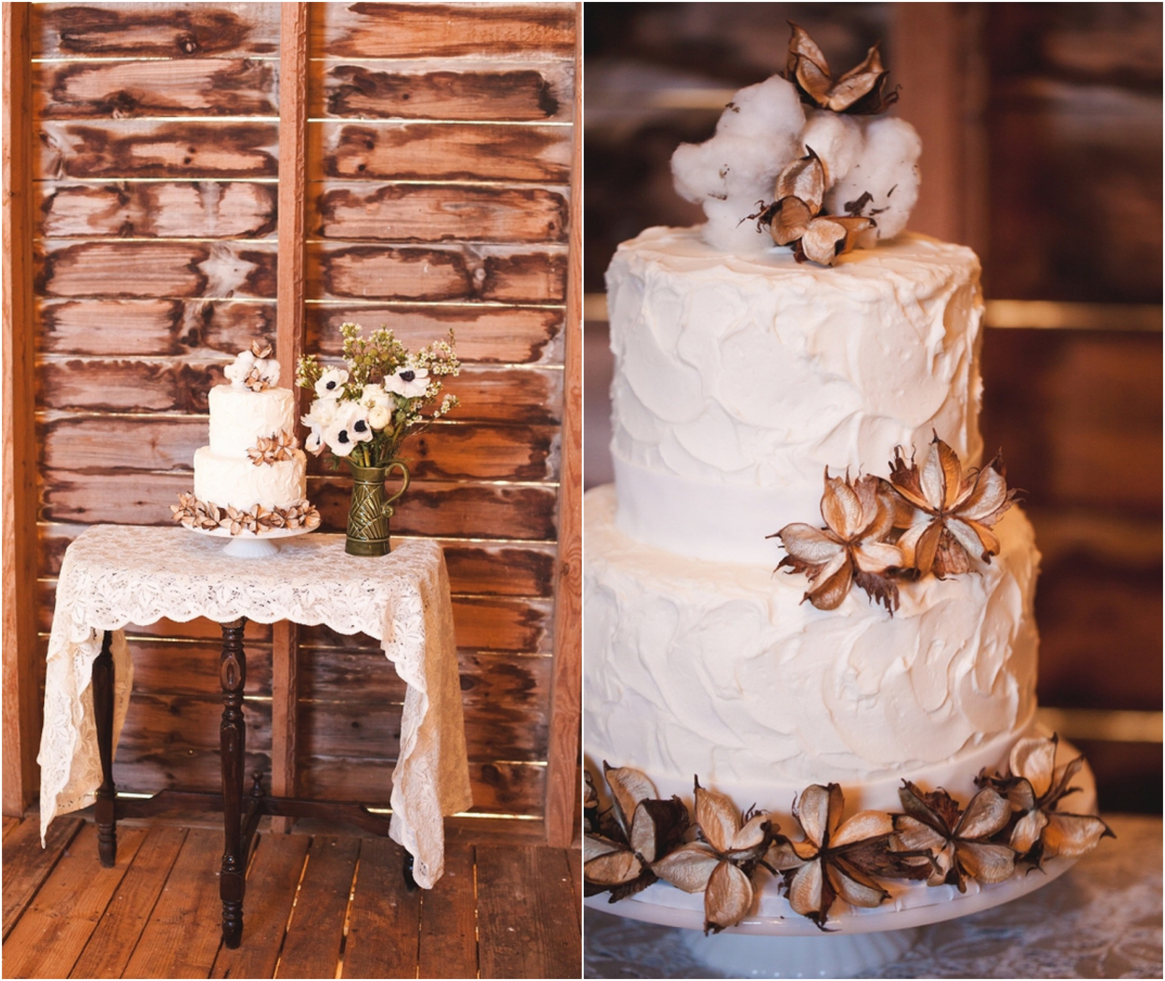 Rustic Wedding Cakes
 Romantic Rustic Wedding Inspiration Rustic Wedding Chic