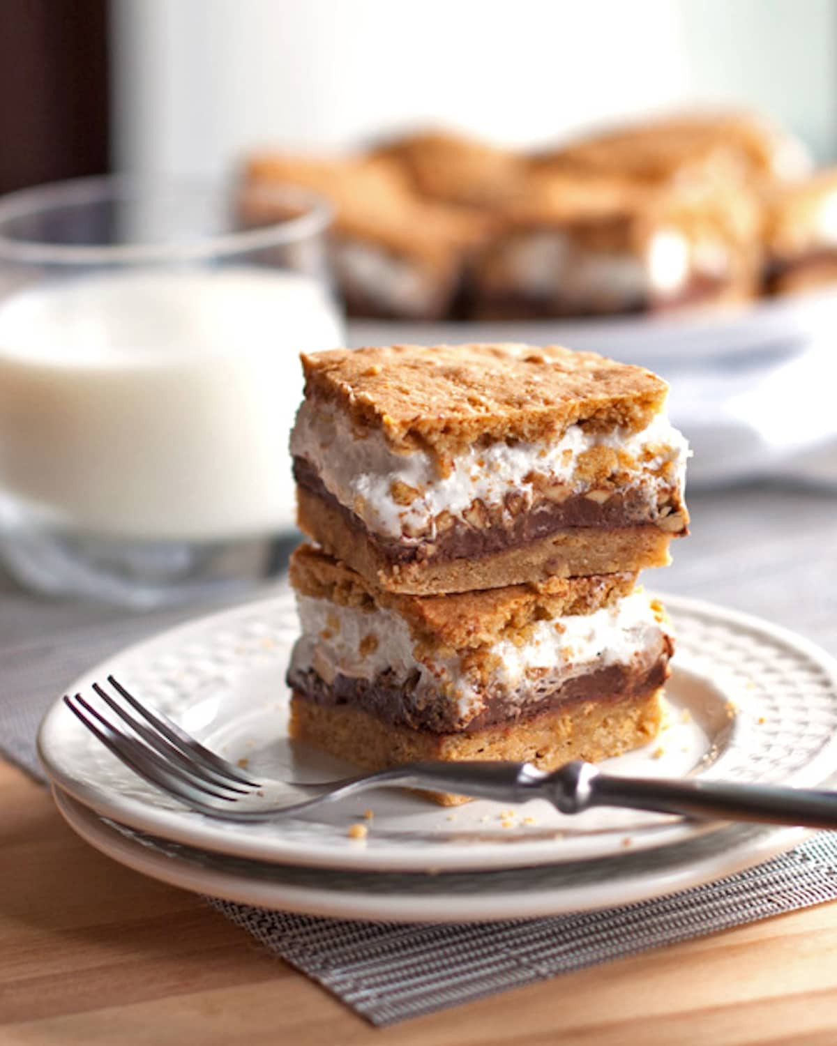 S Mores Dessert Bars
 Peanut Butter S mores Bars Recipe Pinch of Yum