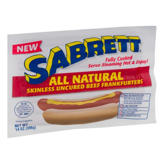 Sabrett Onion Sauce
 Sabrett Hot Dogs