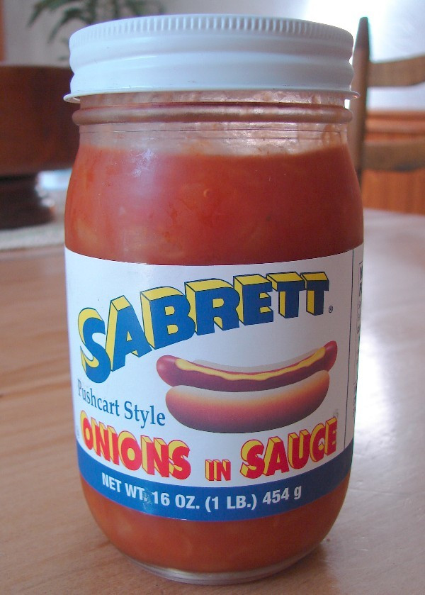 Sabrett Onion Sauce
 Sabrett Frankfurters Let s Talk Hot Dogs How I
