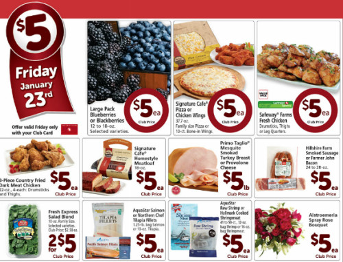Safeway Fried Chicken
 Rise and Shine January 23 Reader survey win $50 Amazon
