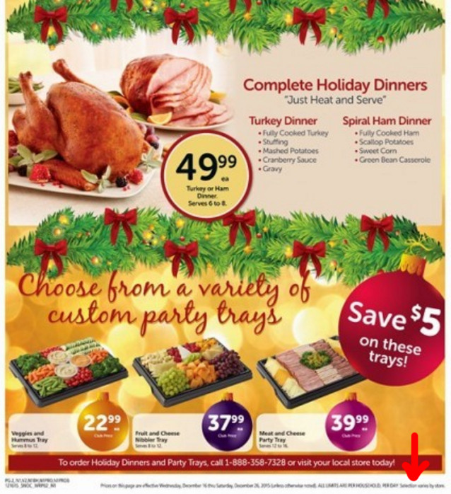 Safeway Thanksgiving Dinner 2018
 safeway turkey dinner thanksgiving 2018