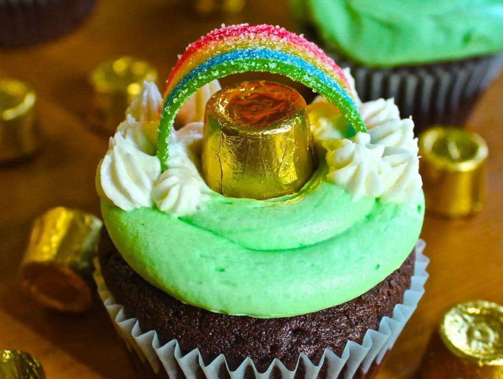 Saint Patrick Cupcakes
 St Patricks Day Guinness Cupcakes