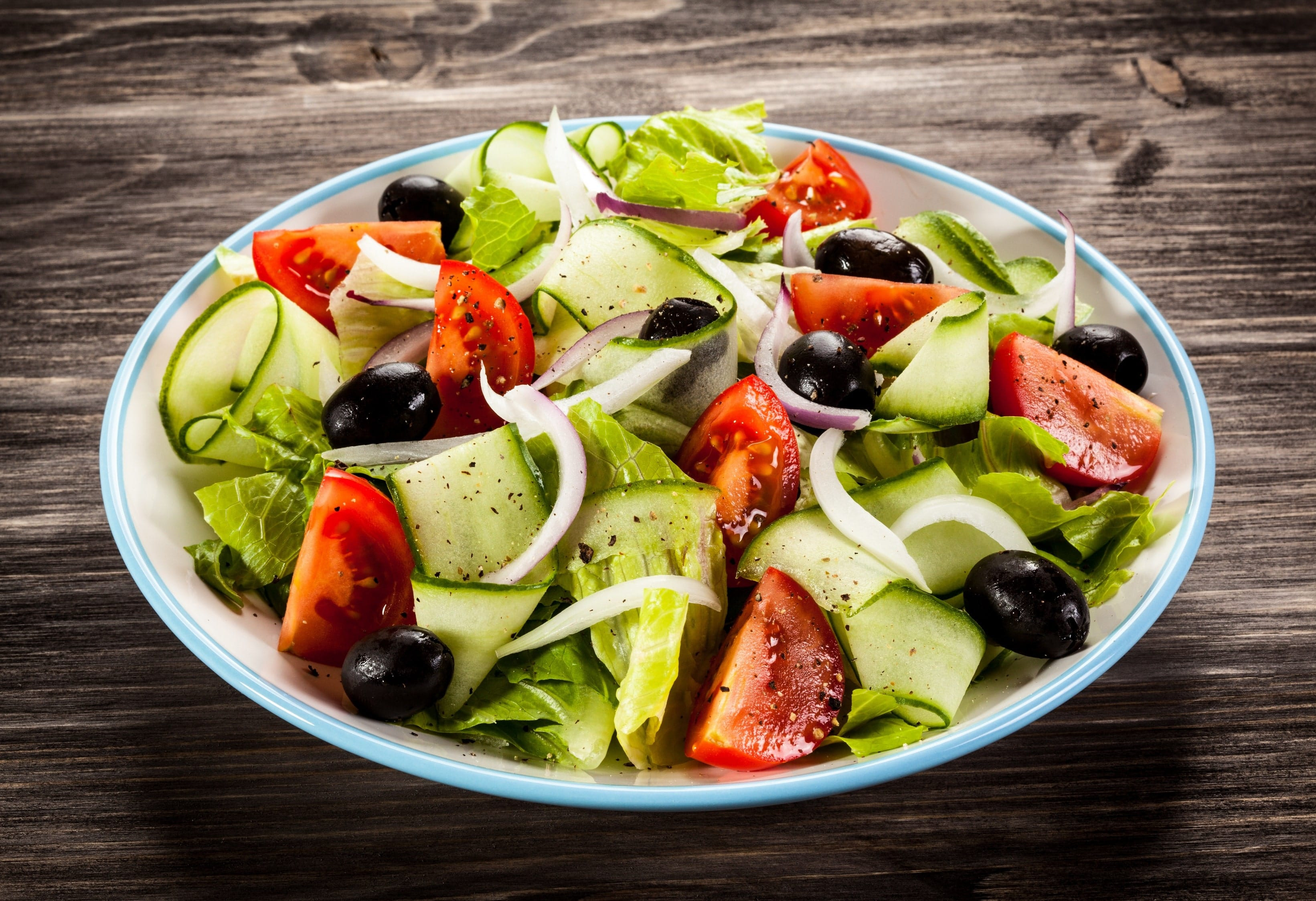 Salad For Dinner
 Greek Salad 3 Points LaaLoosh