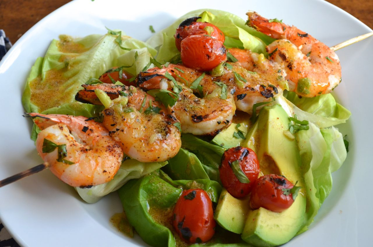 Salad With Shrimp
 Lemon Chili Grilled Shrimp Salad — Ms Buena Vida