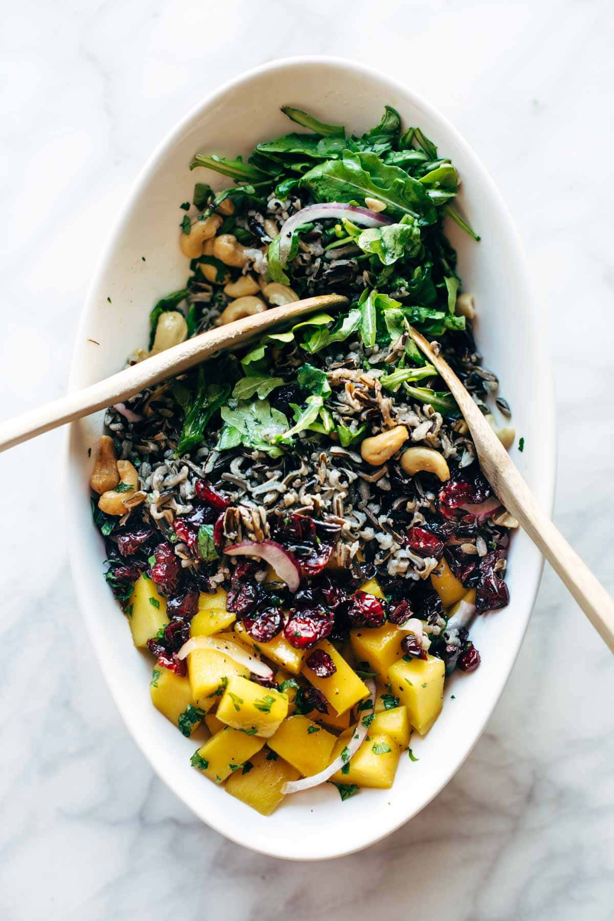 Salads For Thanksgiving
 Thanksgiving Salad with Wild Rice and Lemon Dressing