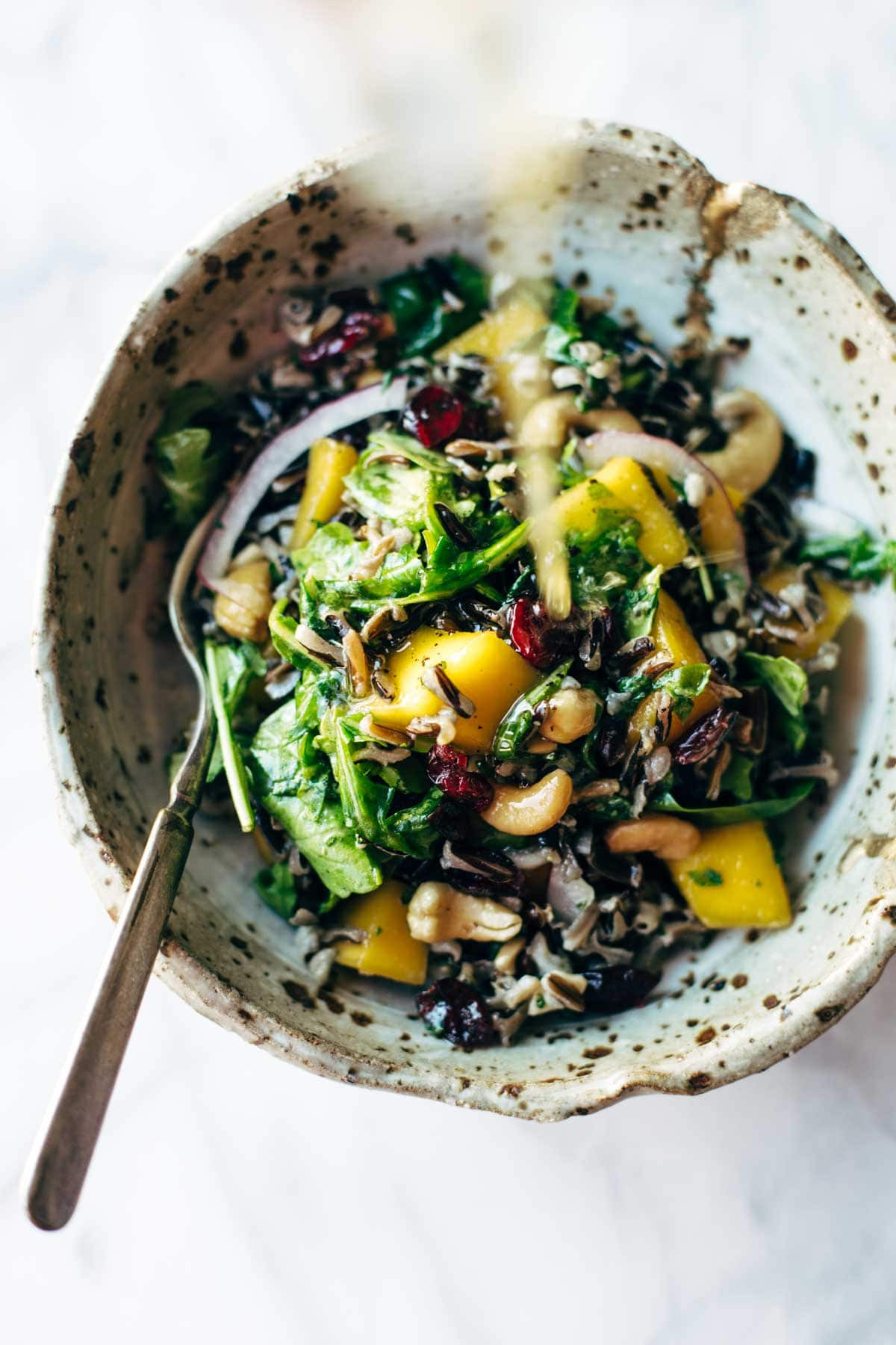 Salads For Thanksgiving
 Thanksgiving Salad with Wild Rice and Lemon Dressing