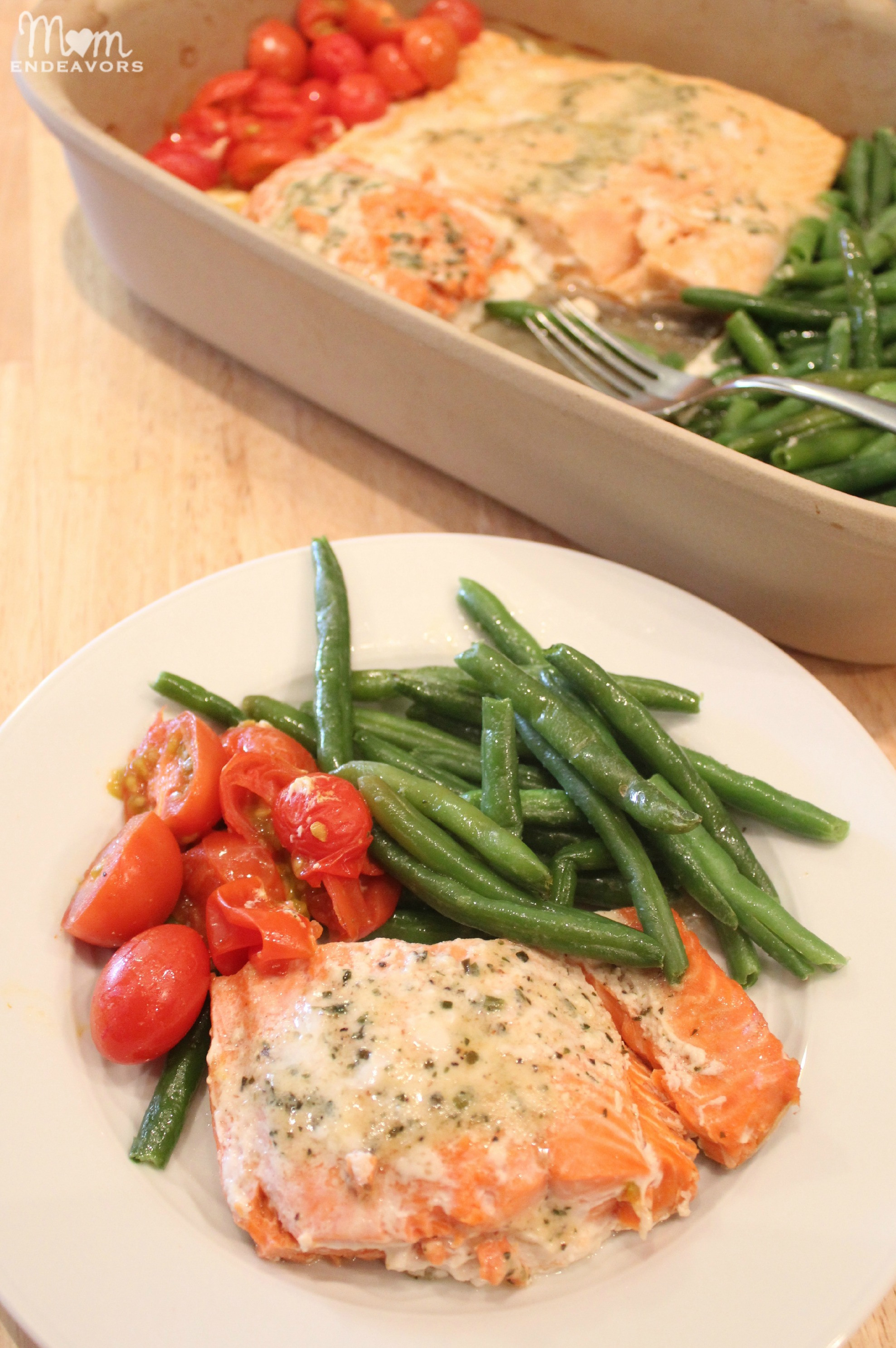 Salmon Dinner Ideas
 Quick & Healthy Recipe e Pan Baked Salmon & Ve ables