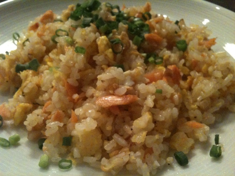 Salmon Fried Rice
 May 2011