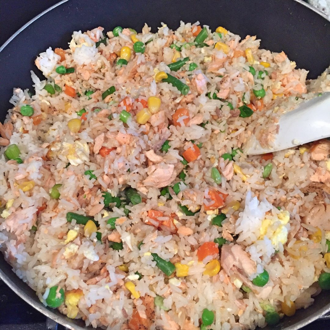 Salmon Fried Rice
 Salmon Fried Rice – Culinary Cents – A Frugal Foo