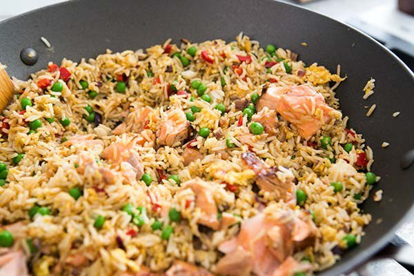 Salmon Fried Rice
 Salmon Fried Rice Recipe