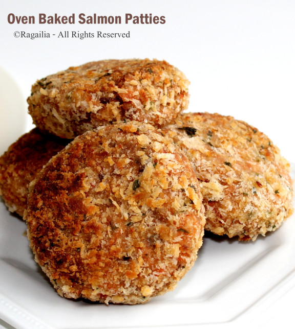 Salmon Patties Baked
 Oven baked salmon patties – Ragailia