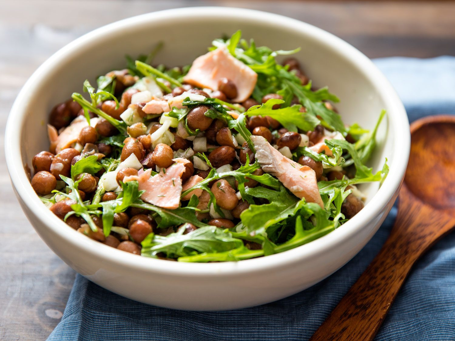 Salmon Salad Recipe
 Salmon Bean Salad Recipe