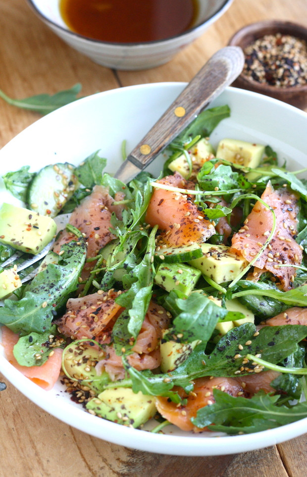 Salmon Salad Recipe
 Smoked Salmon Salad