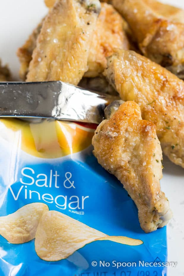 Salt And Vinegar Chicken Wings
 Salt & Vinegar chip inspired Chicken Wings No Spoon