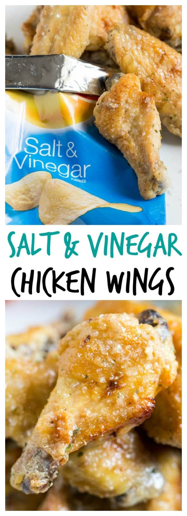 Salt And Vinegar Chicken Wings
 Salt & Vinegar chip inspired Chicken Wings No Spoon