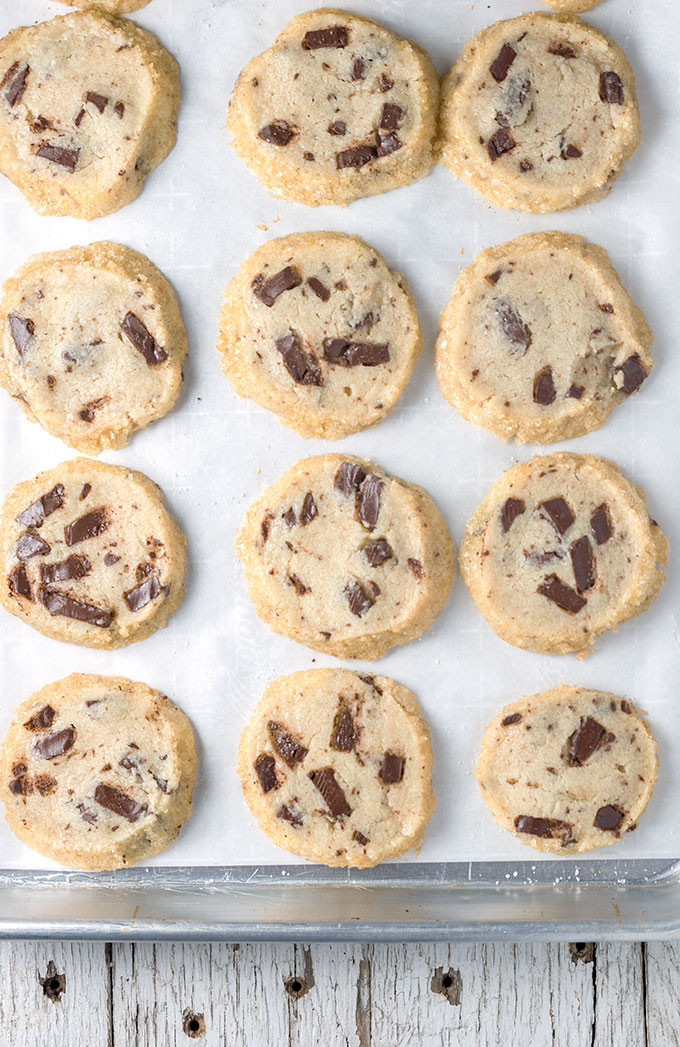 Salted Butter Chocolate Chunk Shortbread Cookies
 Alison Roman s Salted Butter and Chocolate Chunk