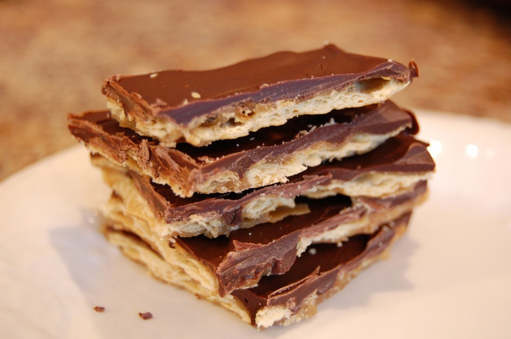 Saltine Crackers Dessert
 Cracker Toffee Eat at Home