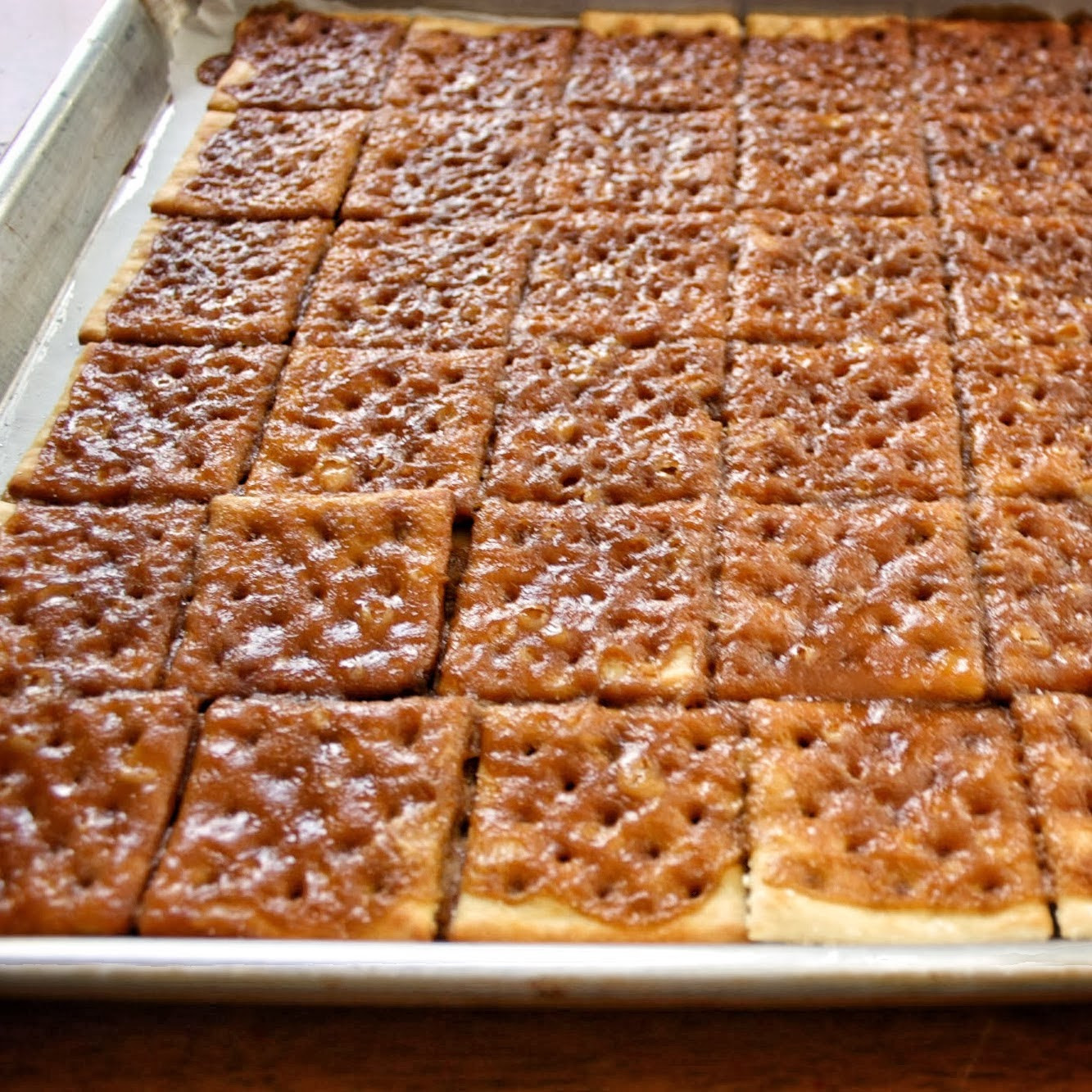 Saltine Crackers Dessert
 Art of Dessert Saltine Toffee Candy