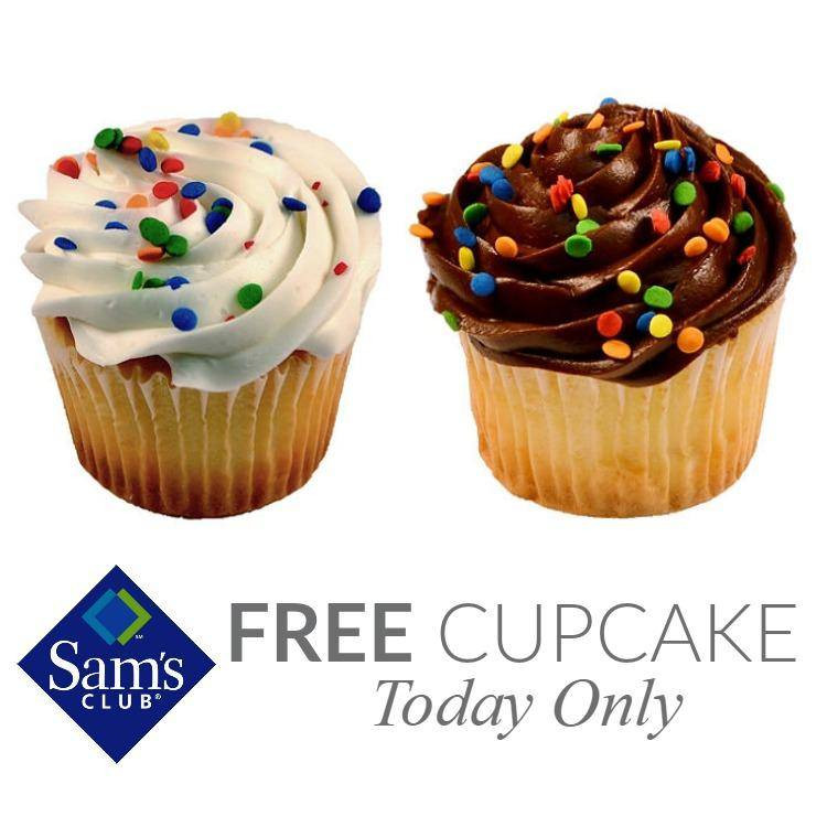 Sams Club Cupcakes
 Free Cupcake at Sam s Club Today ly for Members
