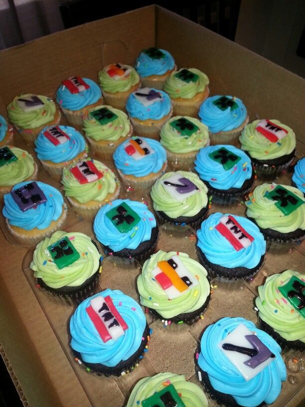 Sams Club Cupcakes
 Minecraft Cupcakes Cupcakes from Sam s Club and character