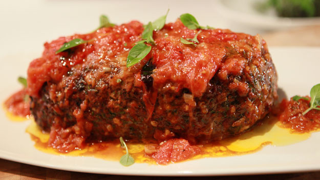 Sauce For Meatloaf
 Meat loaf with tomato sauce recipe SBS Food