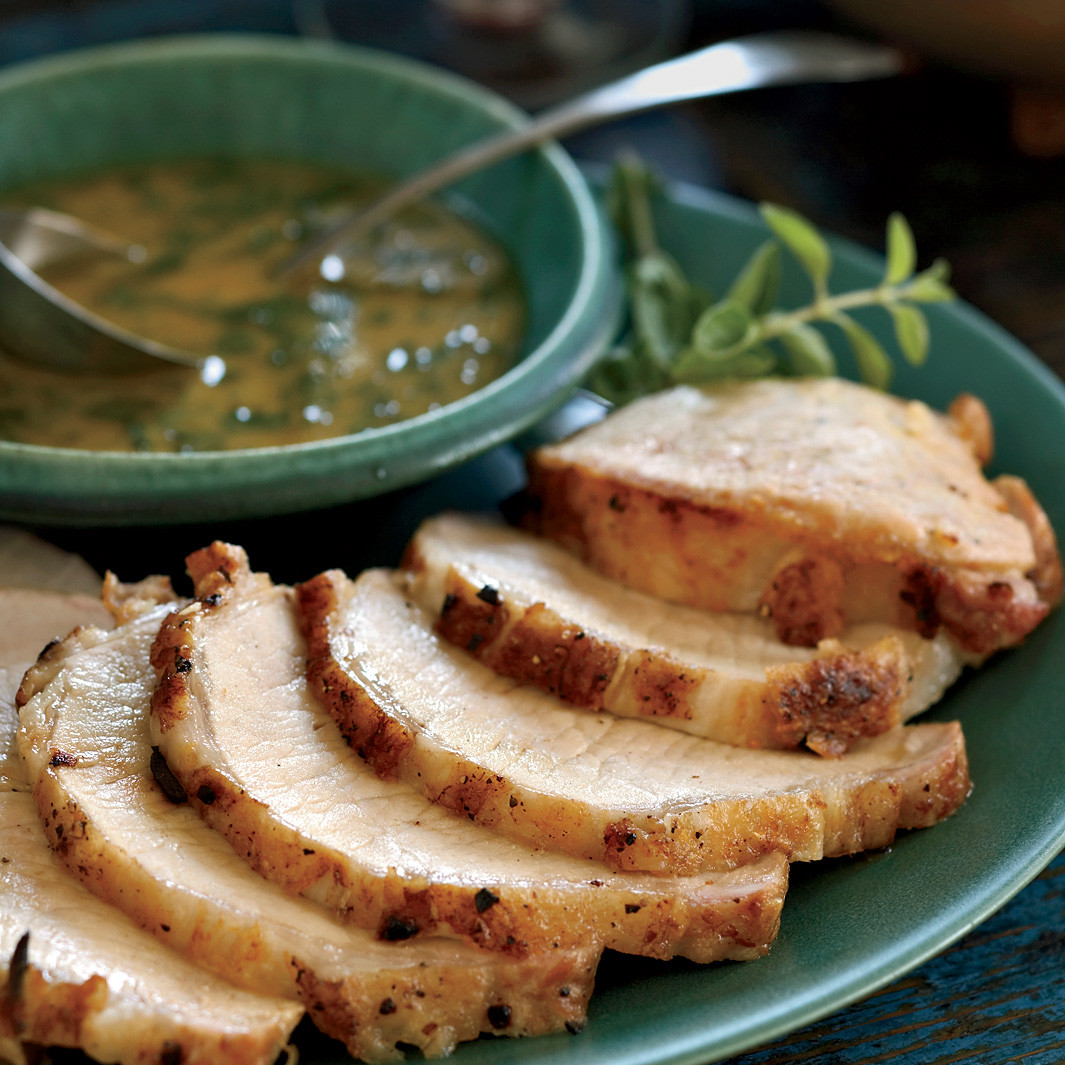 Sauce For Pork Loin
 Roasted Pork Loin with Orange Herb Sauce Recipe