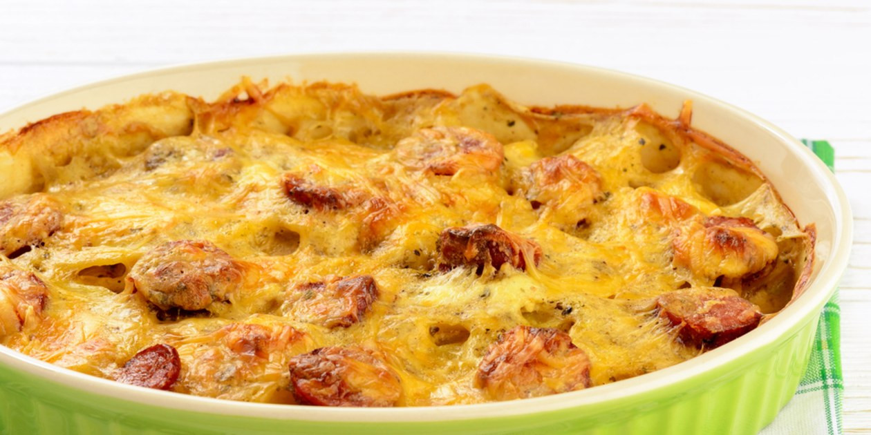 Sausage And Potato Casserole
 Sausage and Potato Breakfast Casserole recipe