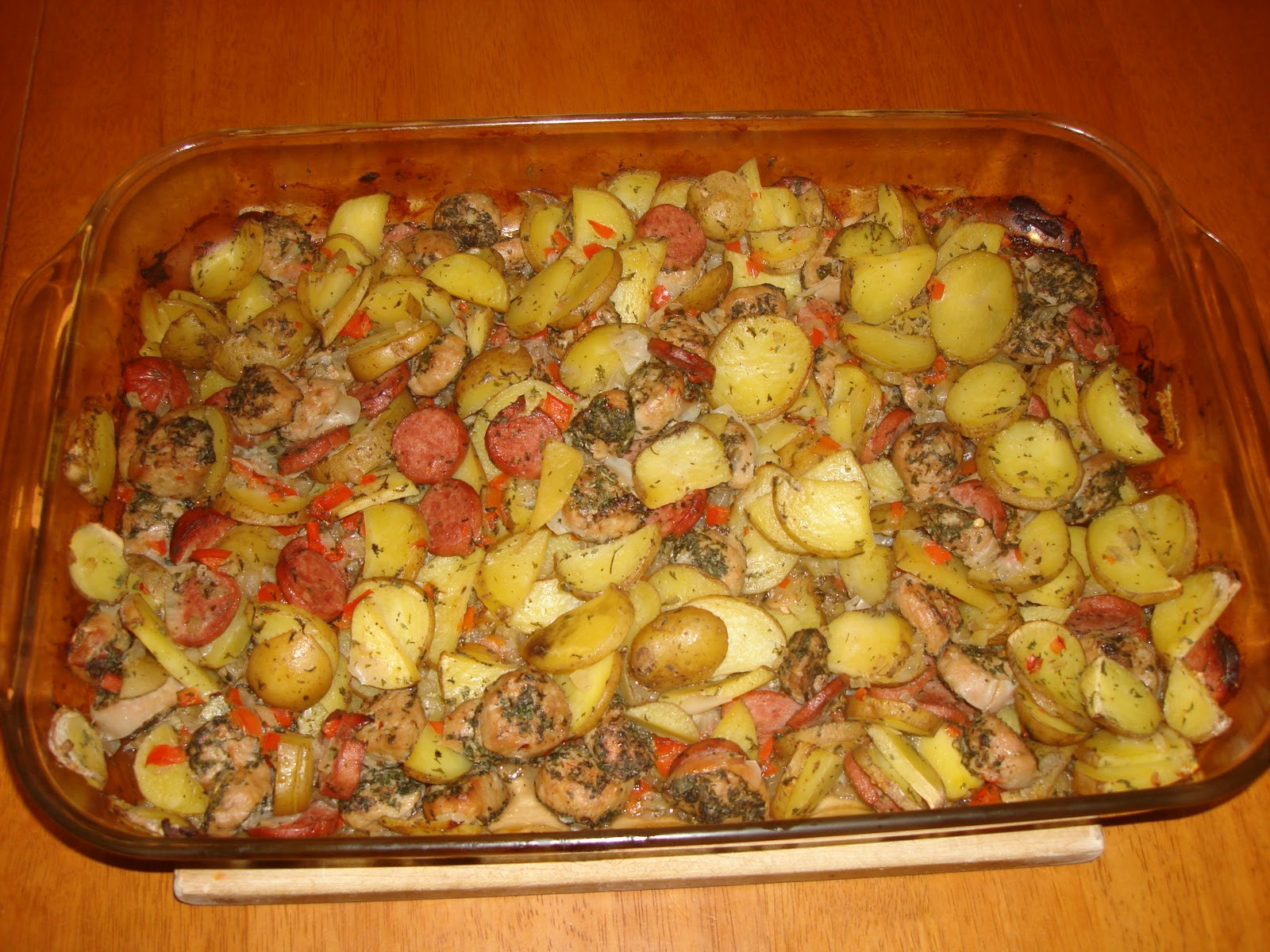 Sausage And Potato Casserole
 What s Dad Cooking Sausage & Potato Casserole