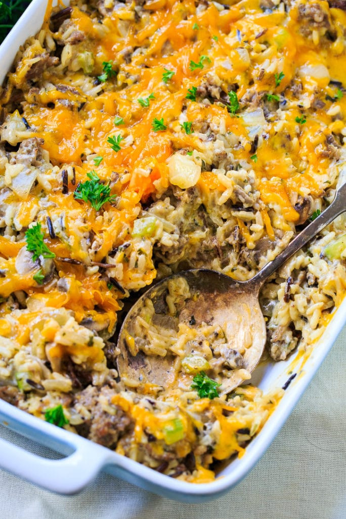 Sausage And Rice Casserole
 Sausage and Rice Dressing Casserole Spicy Southern Kitchen