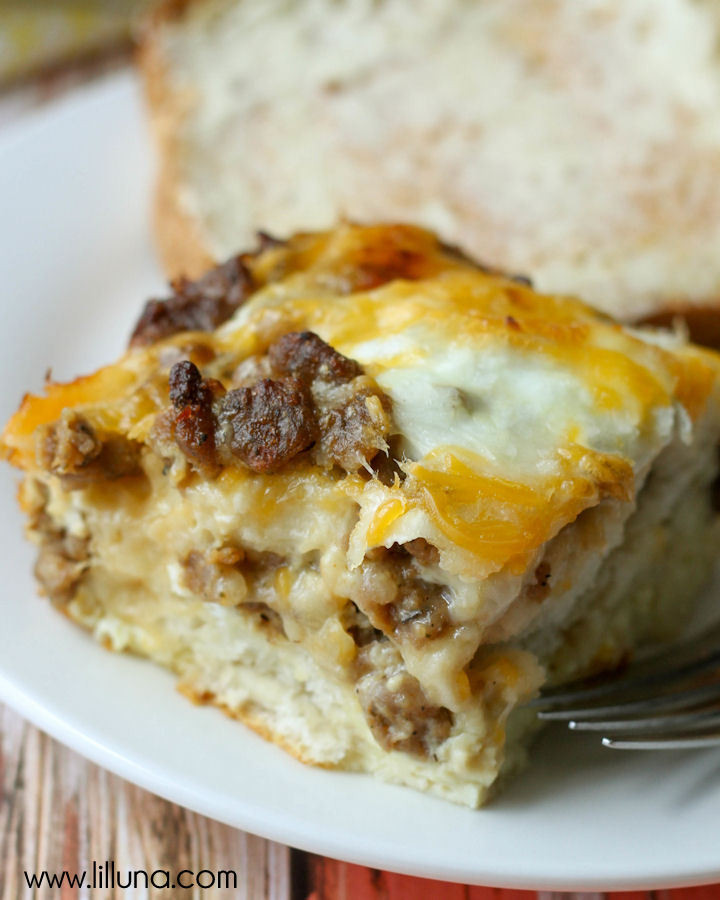 Sausage Biscuit Casserole
 Biscuit Egg Casserole