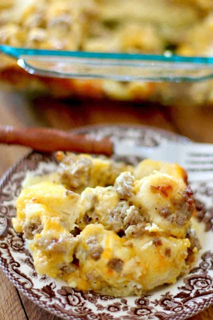 Sausage Biscuit Casserole
 Sausage Egg & Cheese Biscuit Casserole The Country Cook