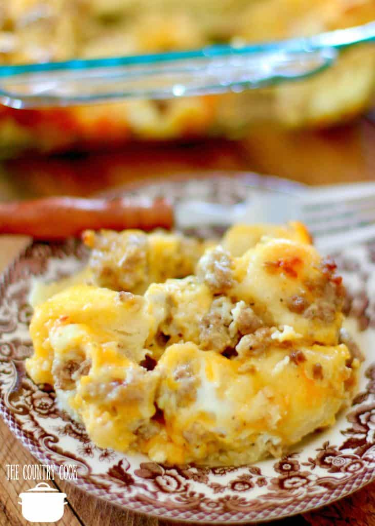 Sausage Biscuit Casserole
 Sausage Egg & Cheese Biscuit Casserole The Country Cook