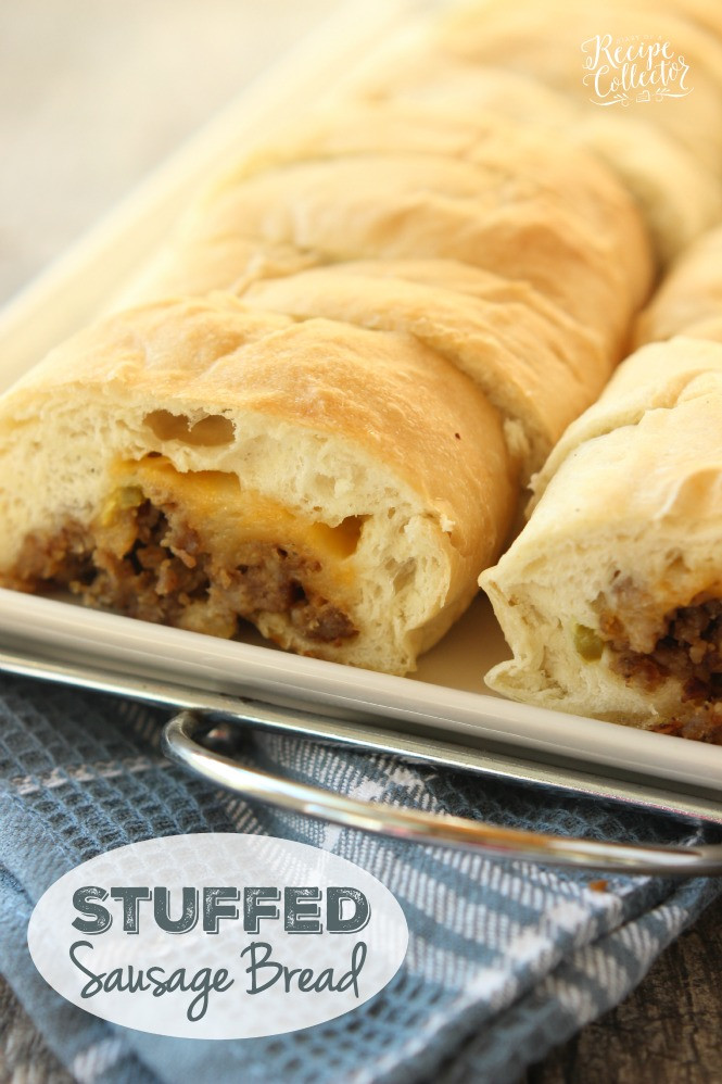 Sausage Bread Recipe
 Stuffed Sausage Bread Diary of A Recipe Collector